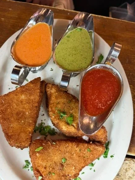 Mozzarella en Carrozza Trio