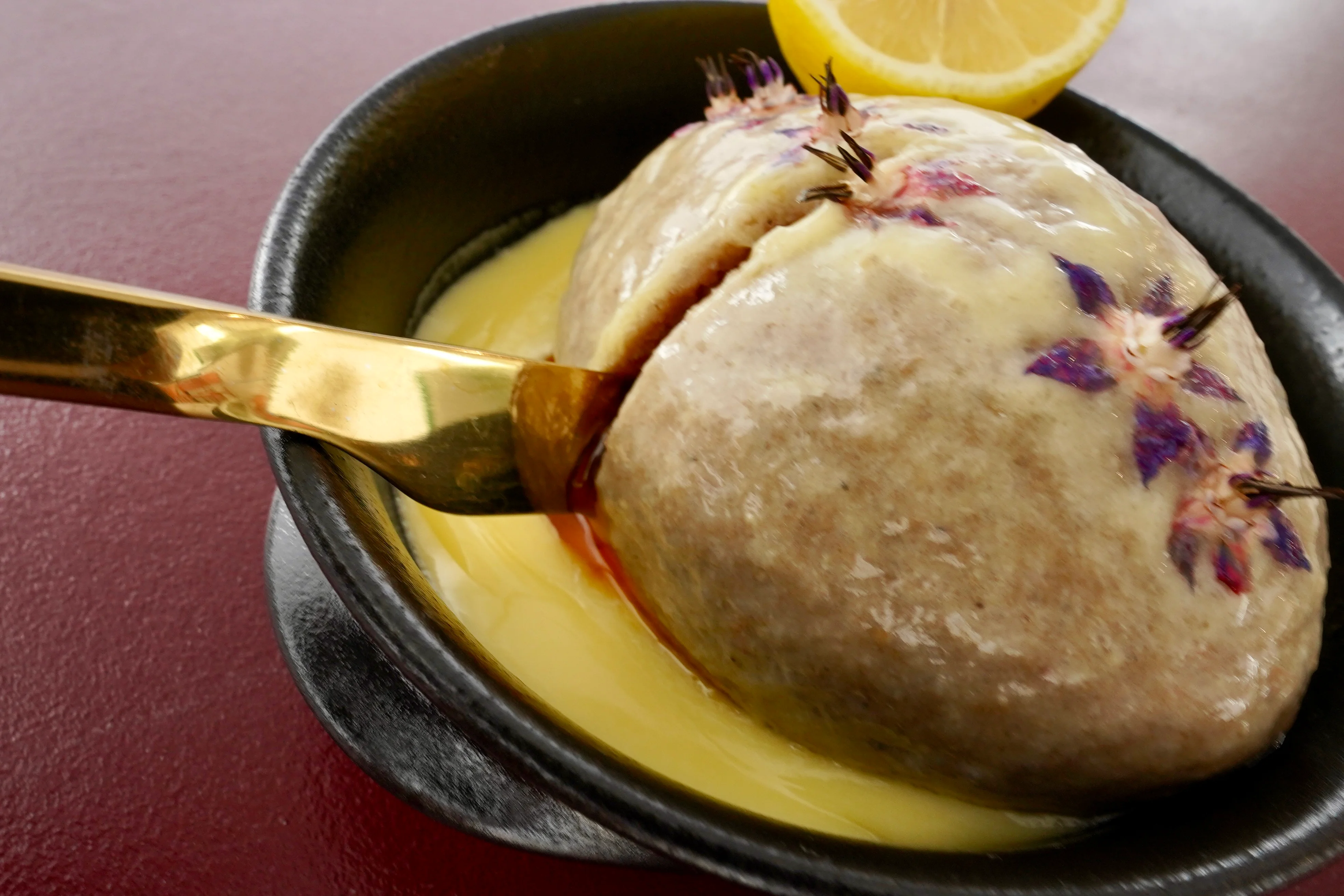 Delicious gourmet dish beautifully plated with vibrant colors.
