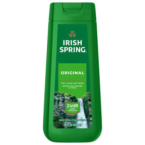 Irish Spring Original Moisturizing Body Wash for Men 24 Hour Fresh