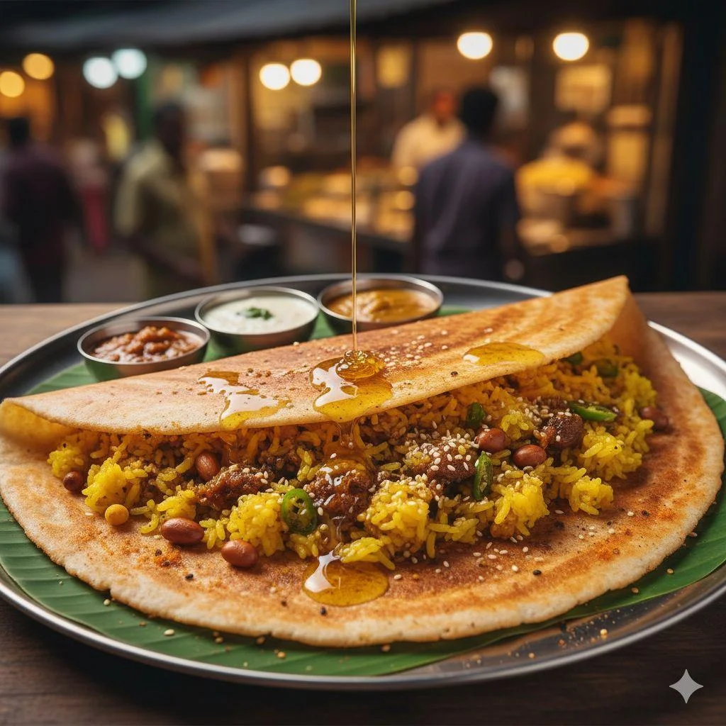 Guntur Pulihora Dosa
