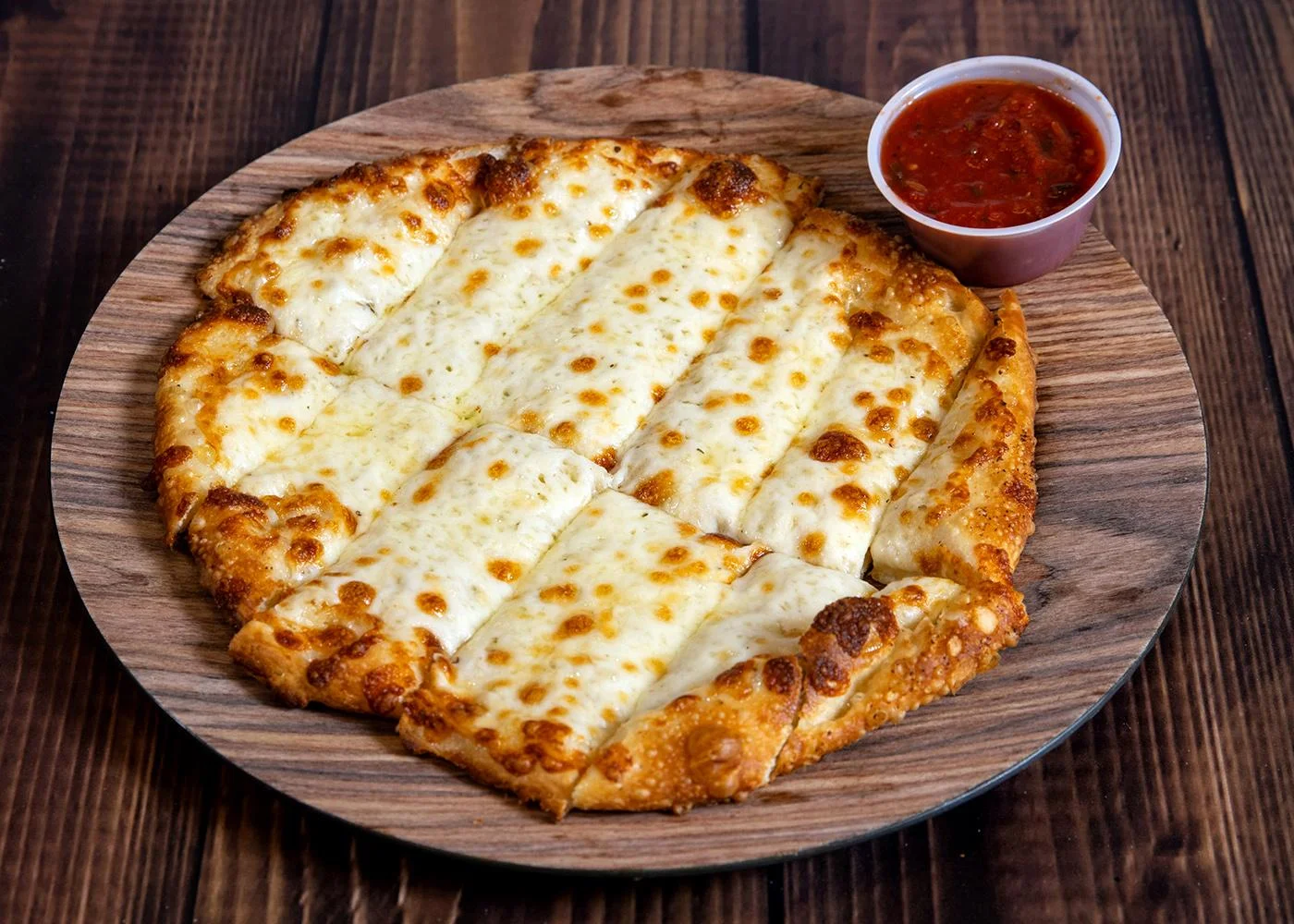 Cheese pizza for catering