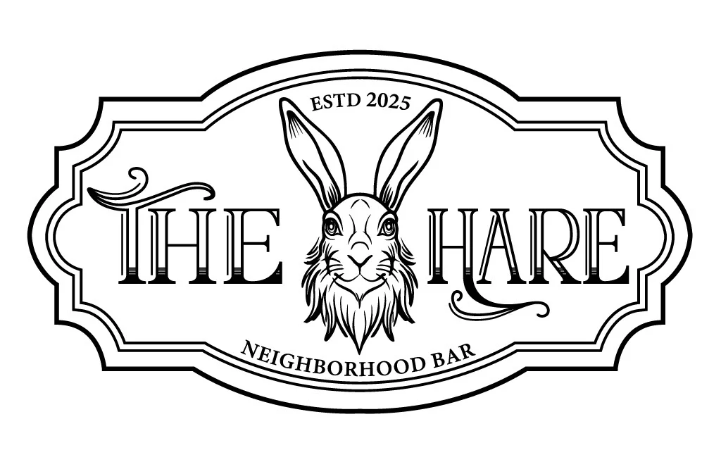 Logo of The Hare Neighborhood Bar established in 2025