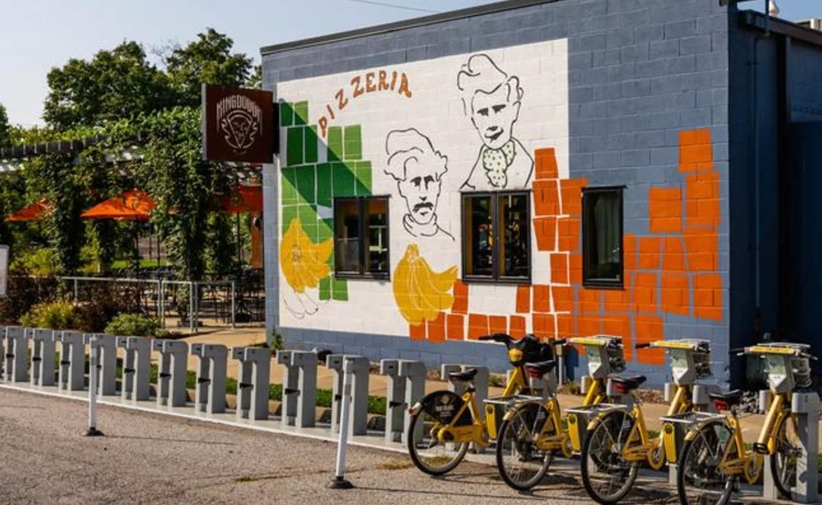Front of Restaurant - Welcome Banner  - 1