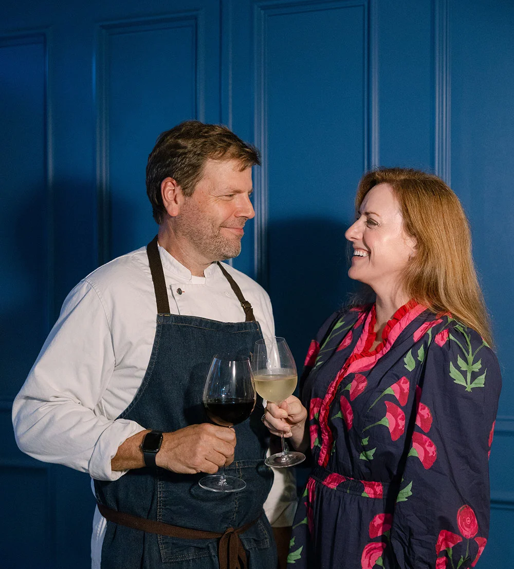 Charmant's owners Chris & Bonnie Borges