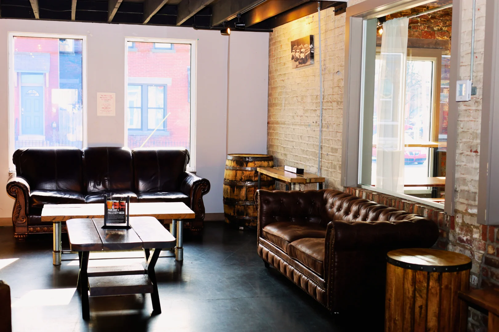 Private event space at Parlour x Falls City in Louisville, KY