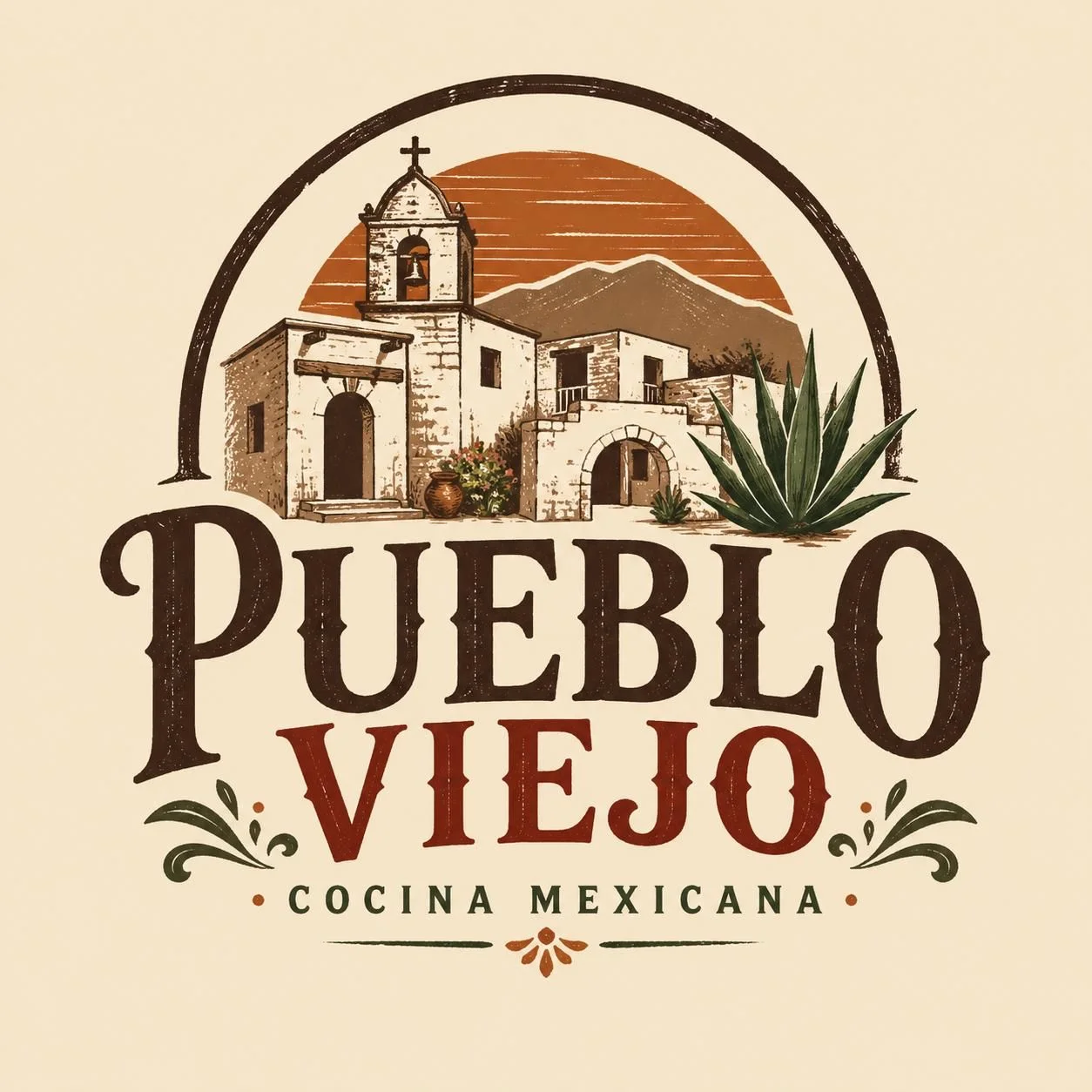 Logo of Pueblo Viejo, a Mexican cuisine restaurant