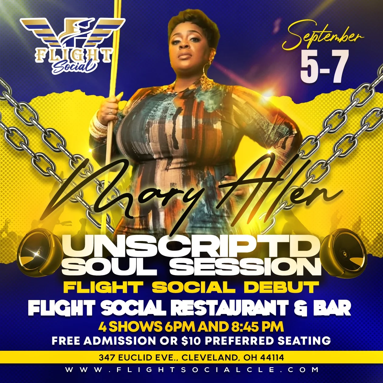 Live music and DJs at Flight Social in Downtown Cleveland - Weekly entertainment with bands, singers, and special events.