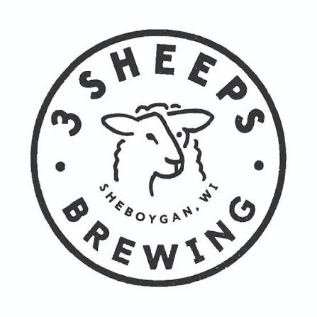 Logo of 3 Sheeps Brewing from Sheboygan, Wisconsin