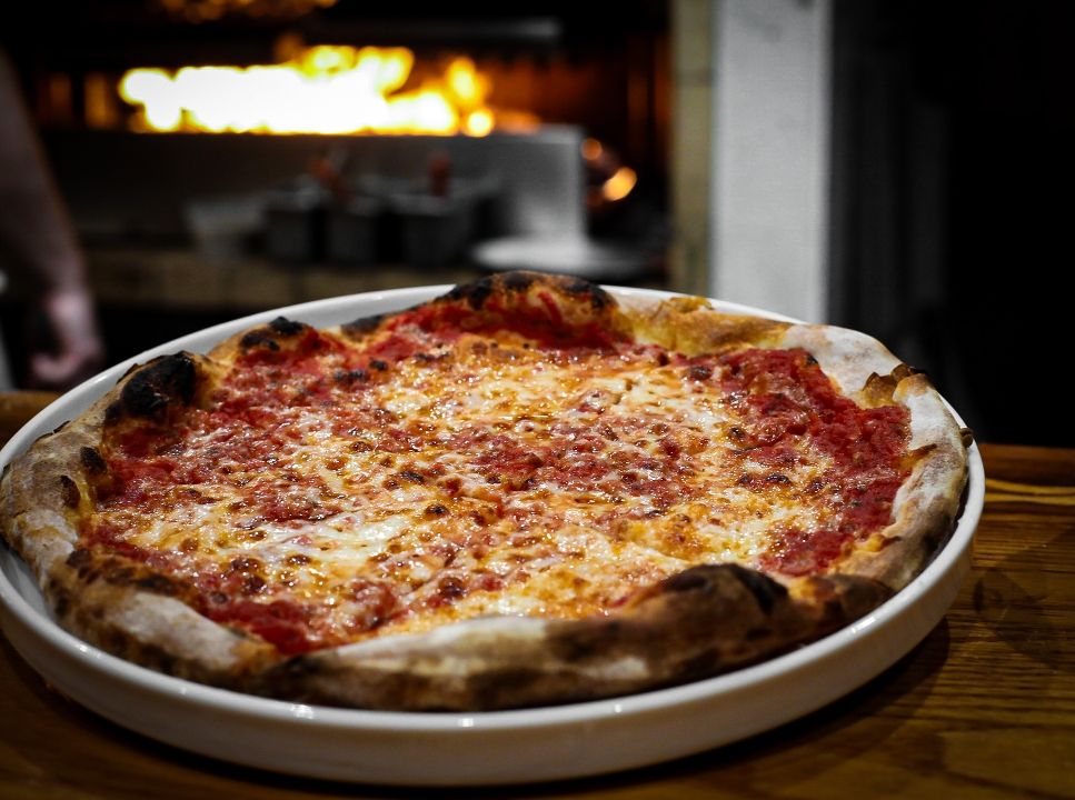 Cheese Pizza at Ty’s Roadside Coastal Kitchen
