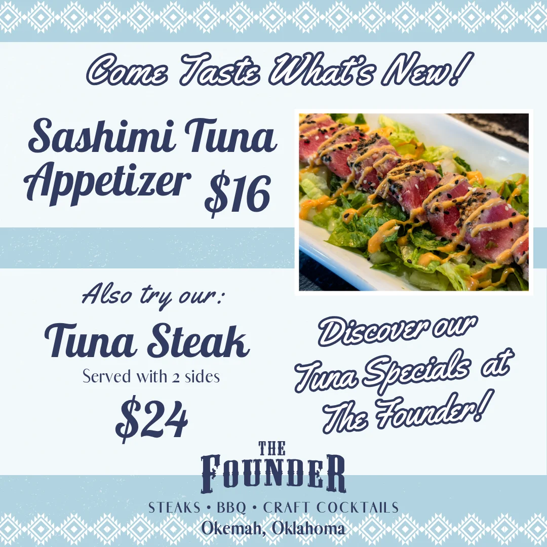 Sashimi tuna appetizer served on a plate, showcasing Japanese cuisine.