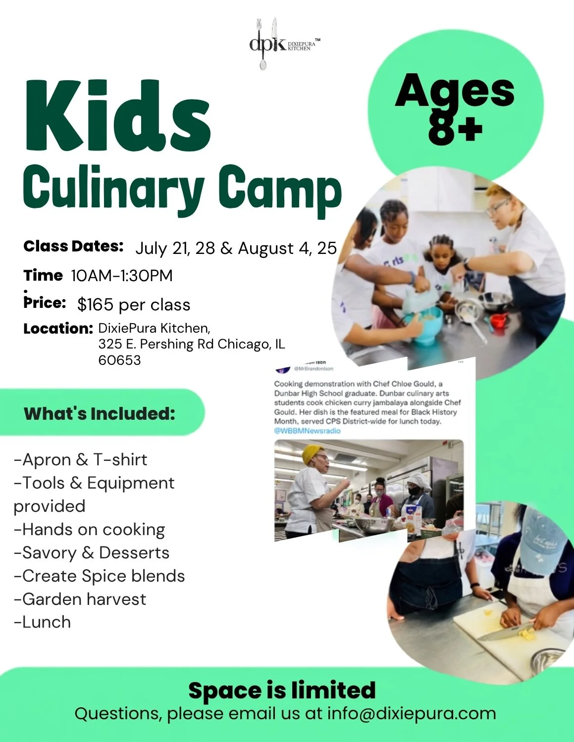 Kids Culinary Camp