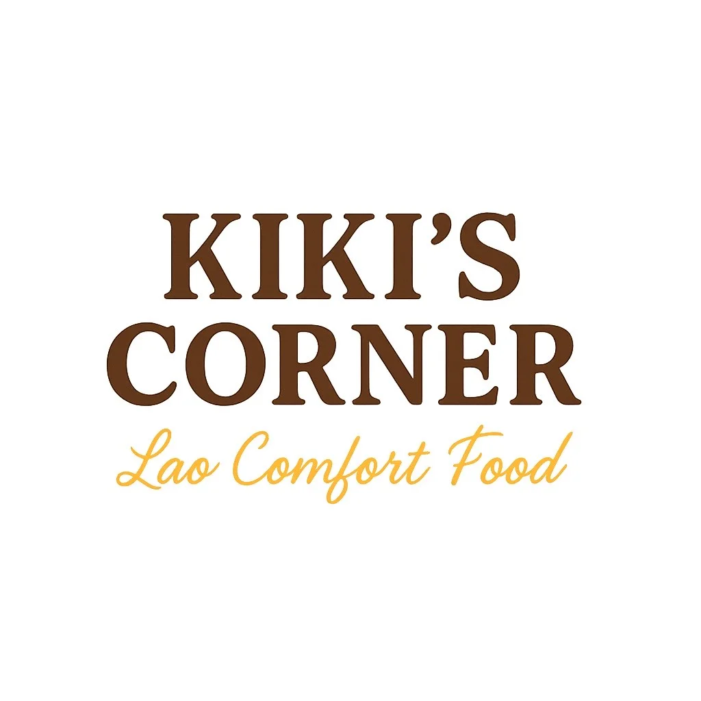 Logo of Kiki's Corner, specializing in Lao comfort food