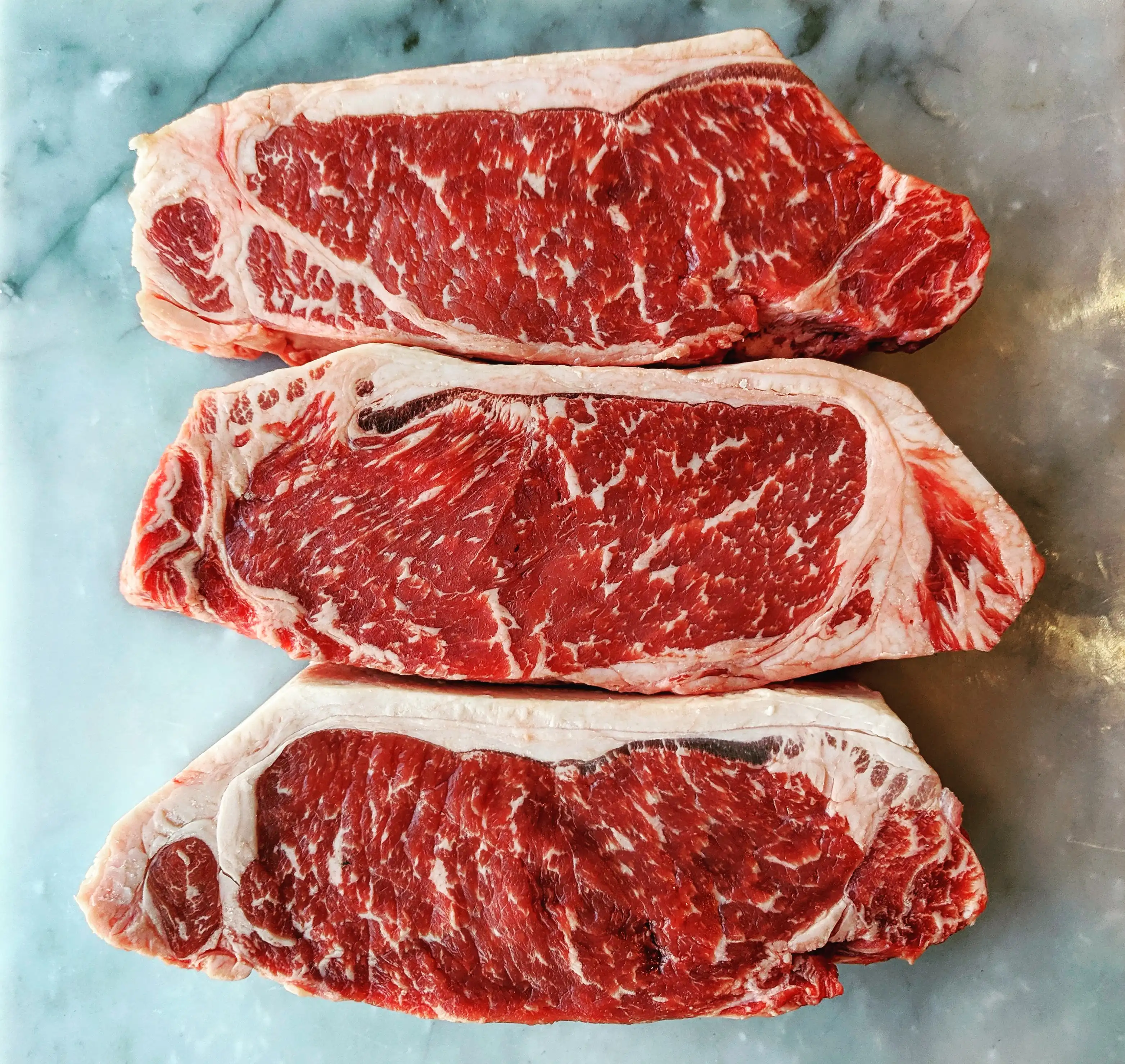 New York Strip Steaks