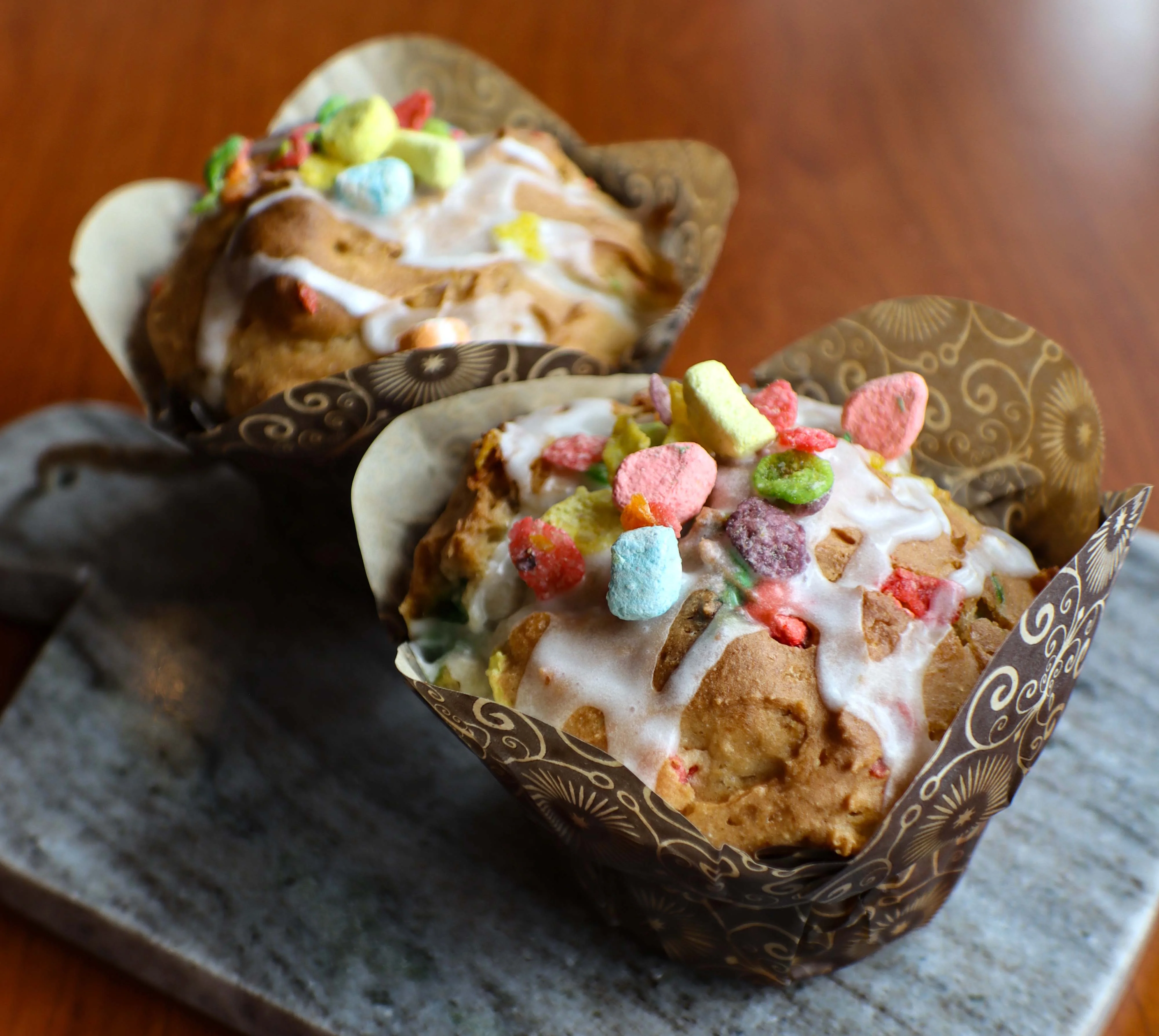 Gluten Free Caramel Coffee Cake Muffin