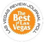 Award badge for The Best of Las Vegas poll
