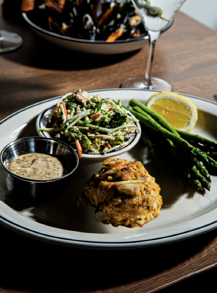 Maryland Crab Cake at The James