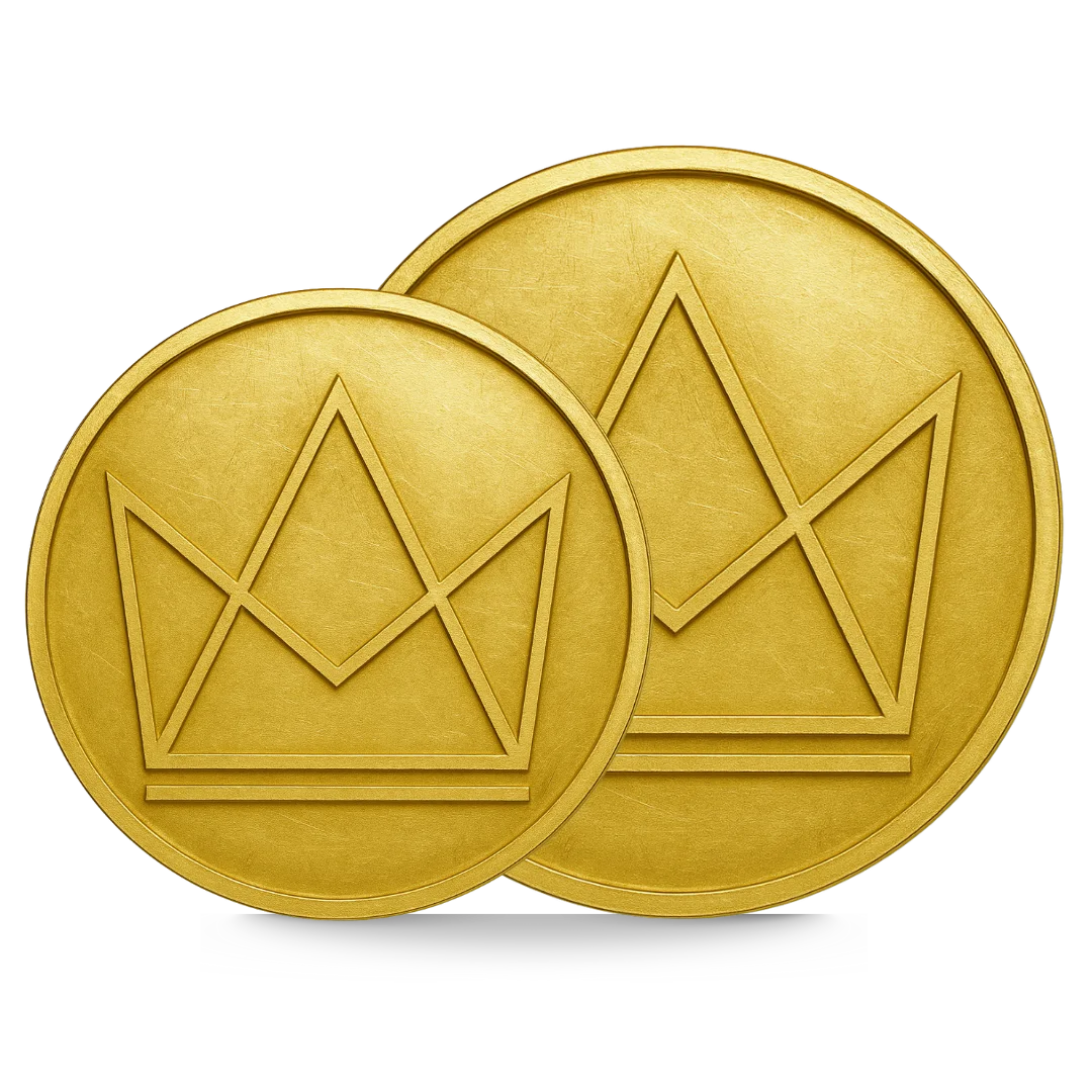 Reward coins graphic