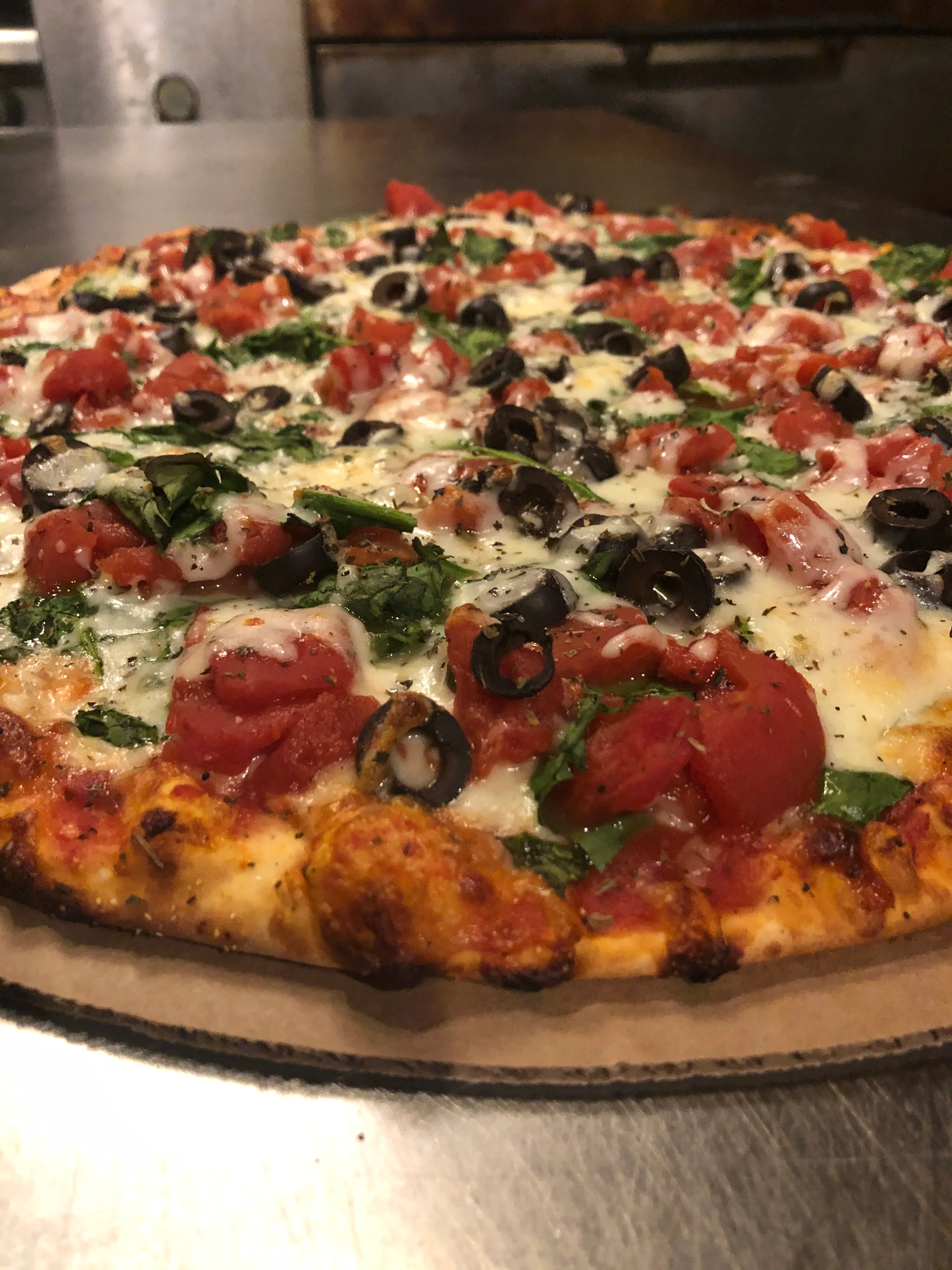 Brick Oven Vegetarian Pizza