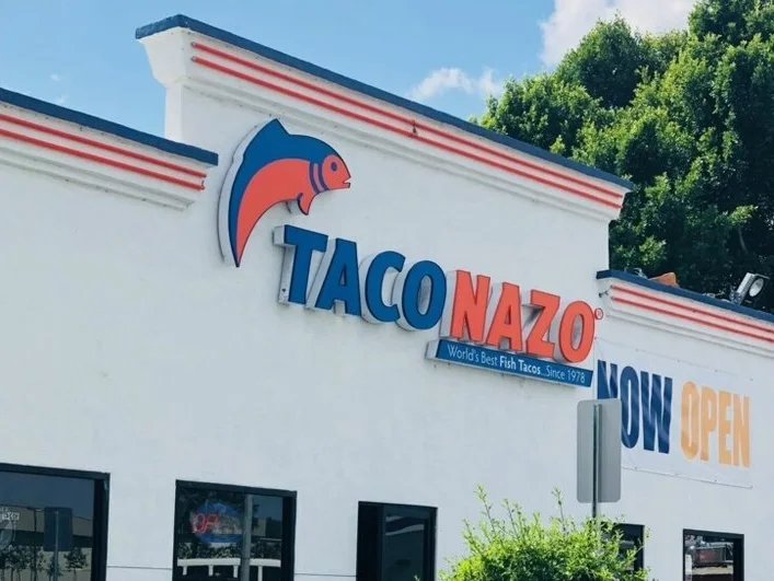 Front of Taco Nazo Bellflower Location