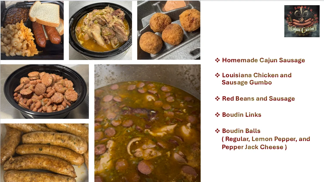 Authentic Cajun gumbo with chicken and sausage