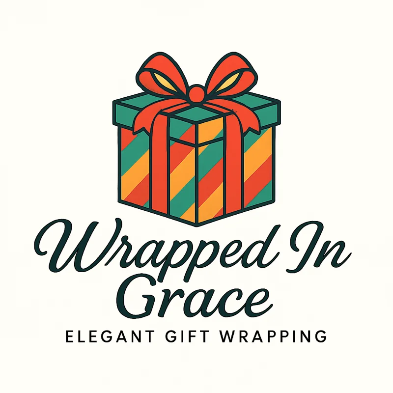 Colorful gift box with a bow for elegant gift wrapping