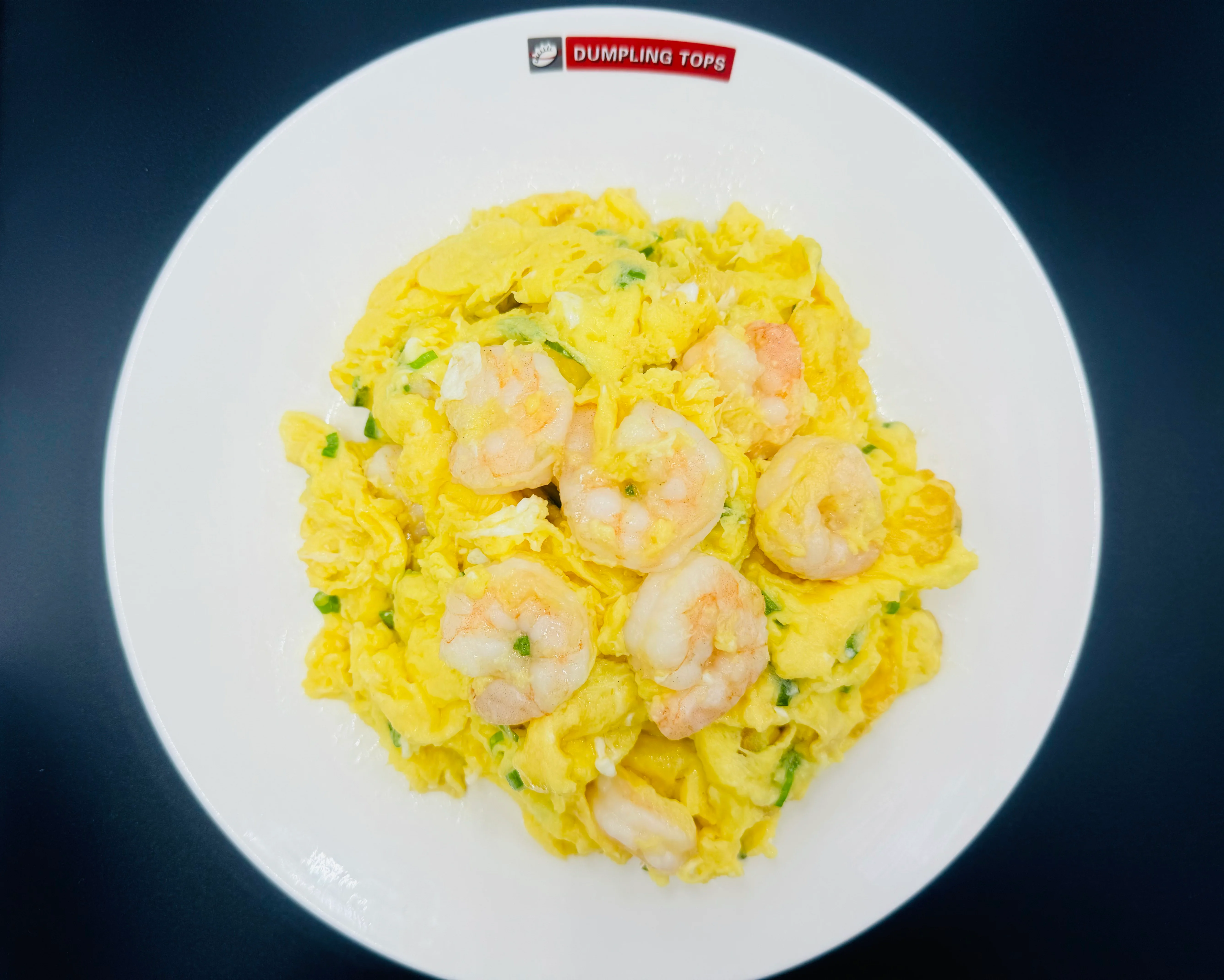 Shrimp and egg stir-fry, a classic Chinese dish