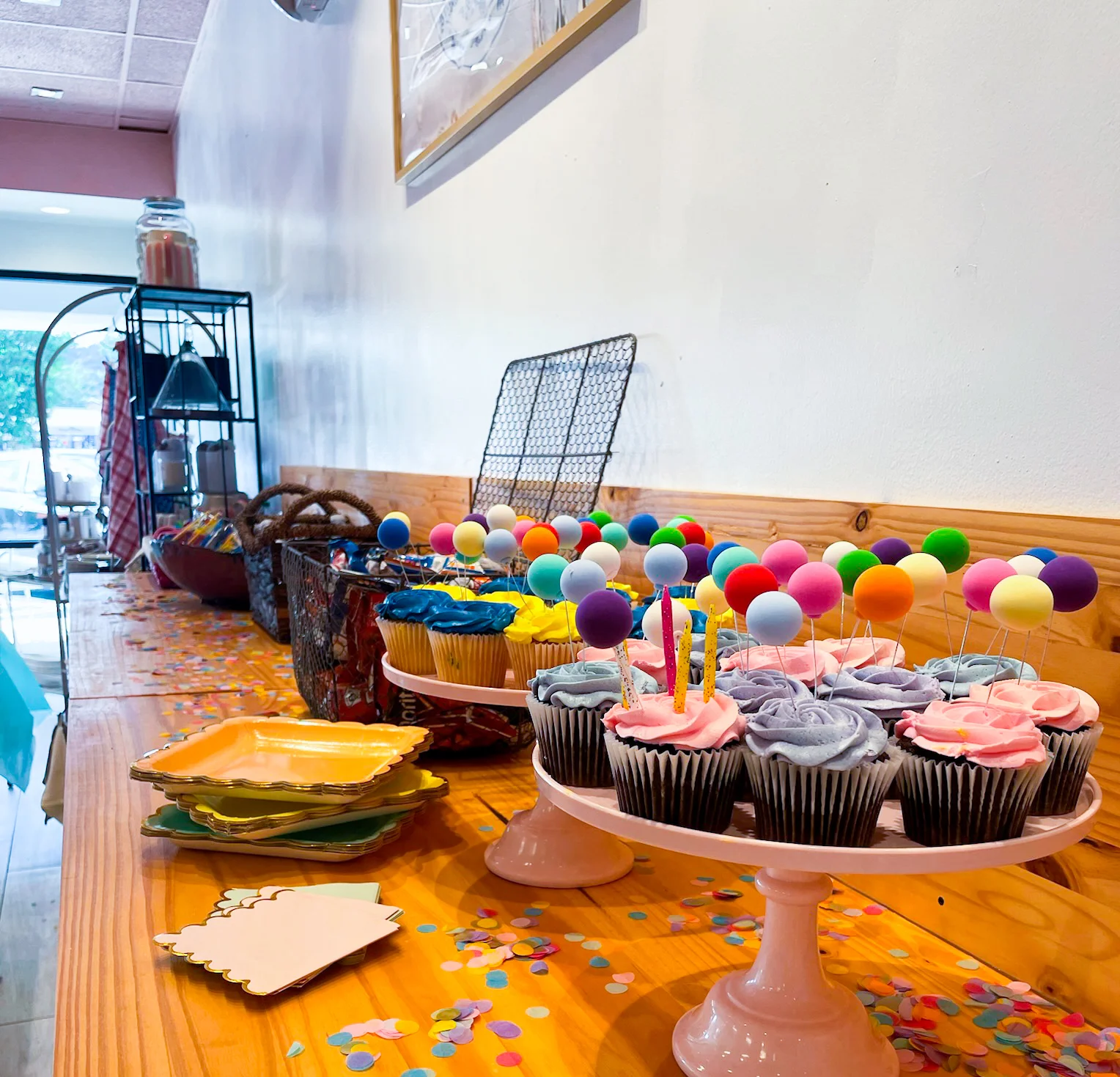 birthday party at rolls bakery