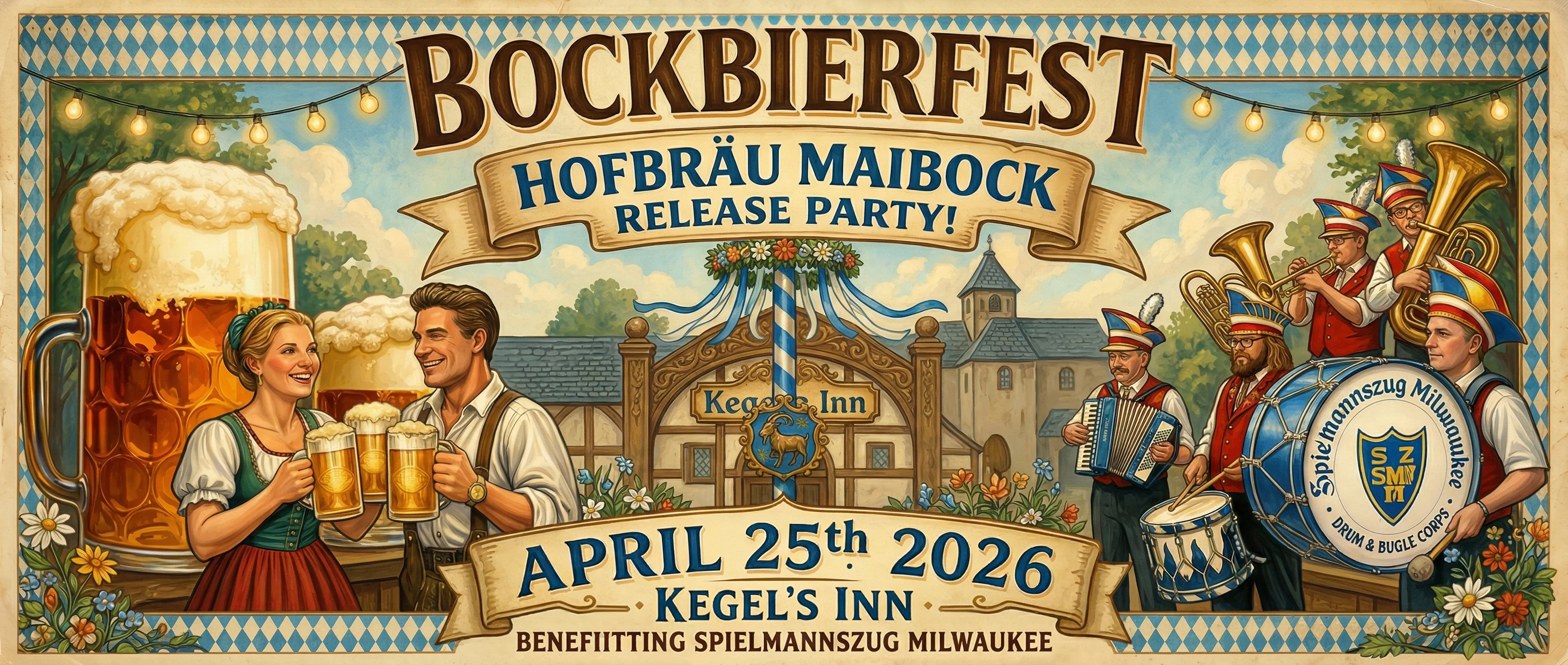 Spielmannszug Milwaukee Bock Bier Fest At Kegel's Inn