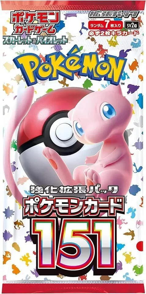 Pokemon Card 151 Booster Pack (Japanese)