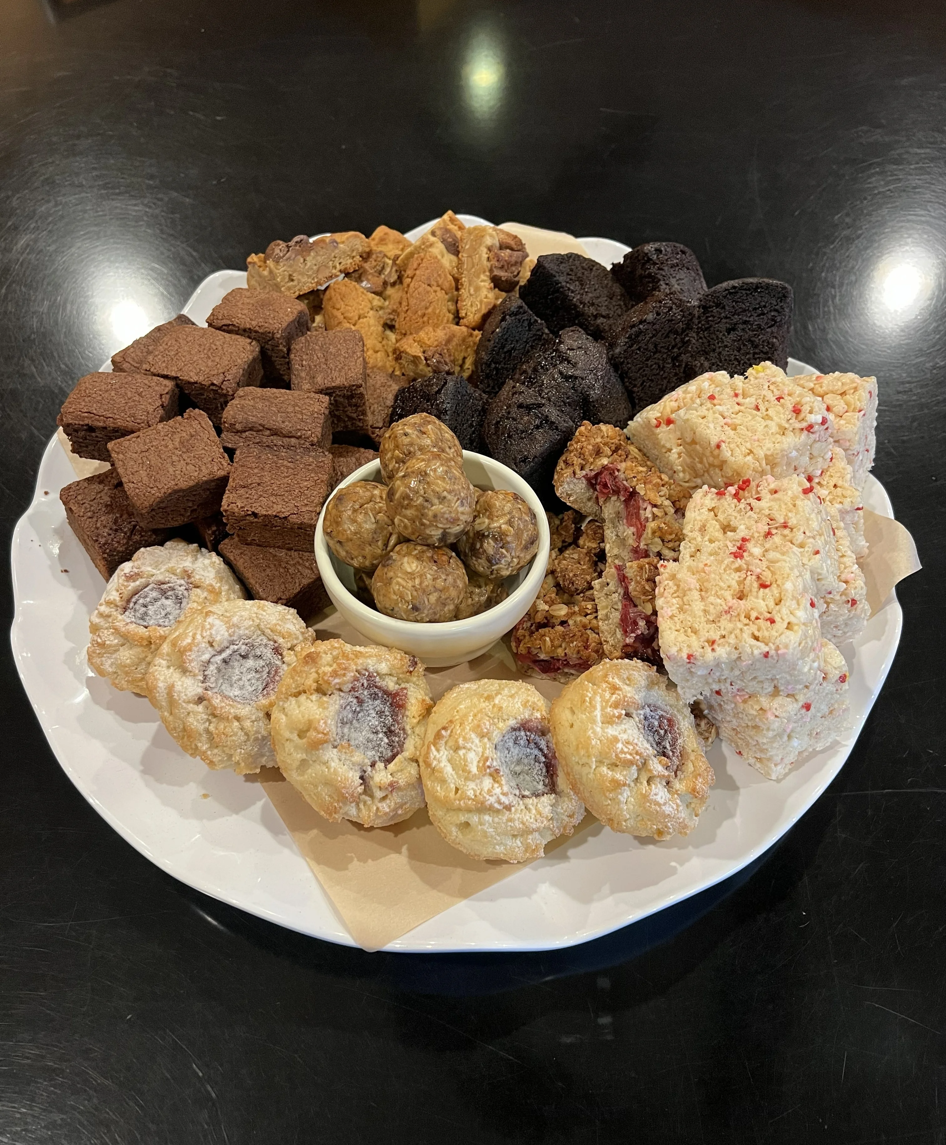 dessert tray