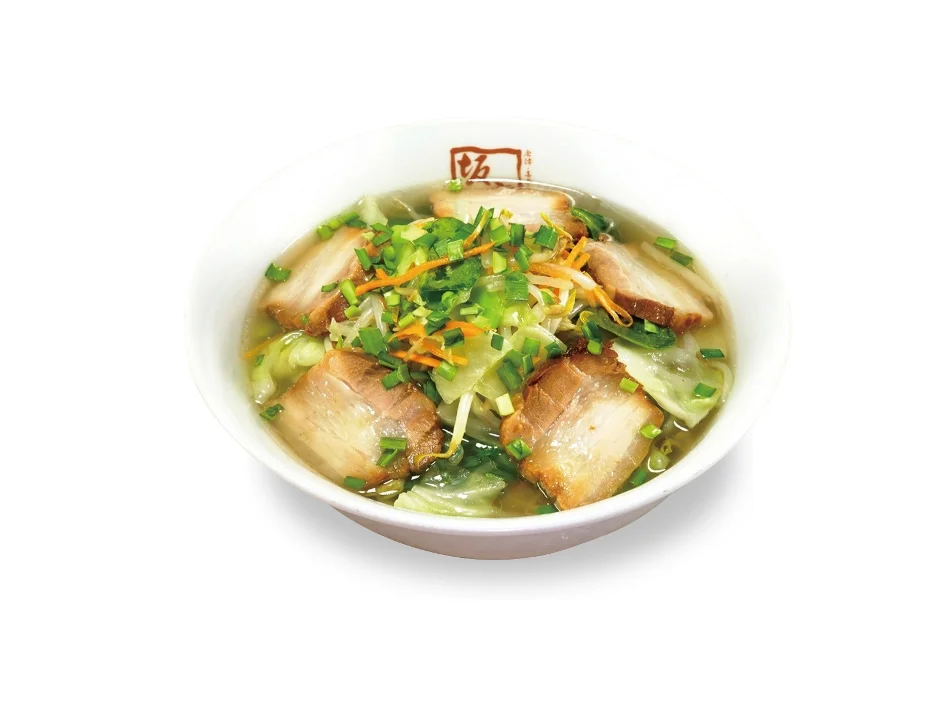 Mixed Boiled Vegetable Shio Ramen