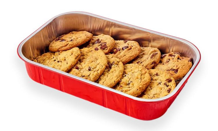 12 Chocolate Chunk Cookies Platter