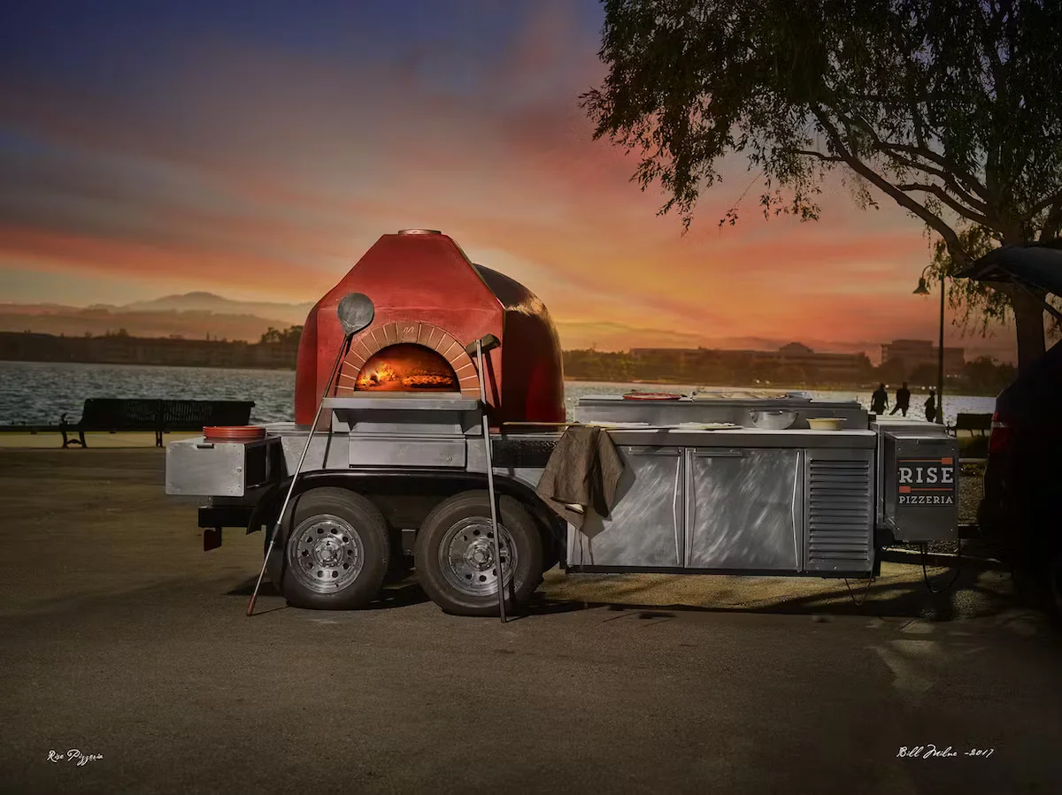Woodfired pizza, catering, special events, takeout, delivery, rotisserie, special events.