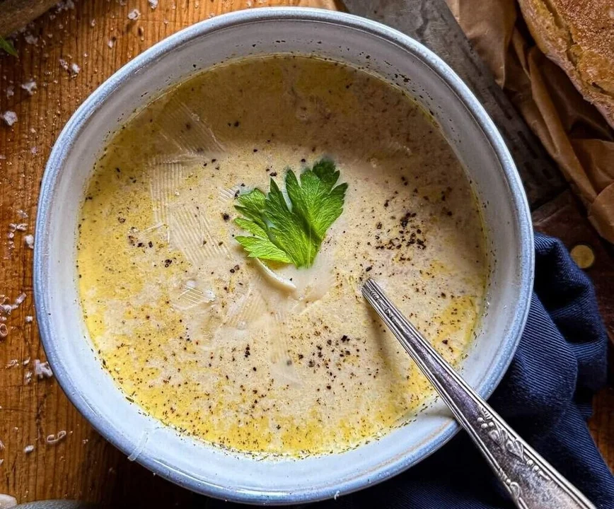 Paneer Curry Leaf Soup