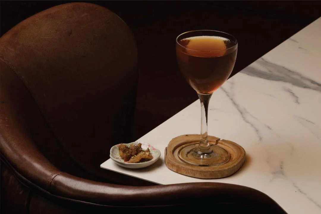 Duck around cocktail.