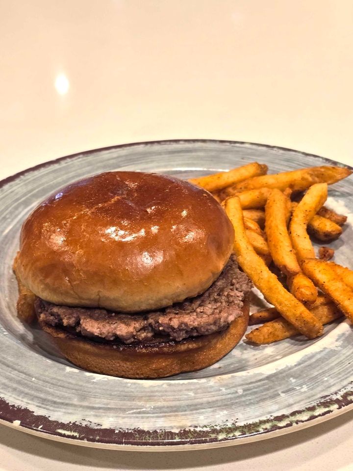 Kids Burger (No Cheese)# at Page’s Okra Grill