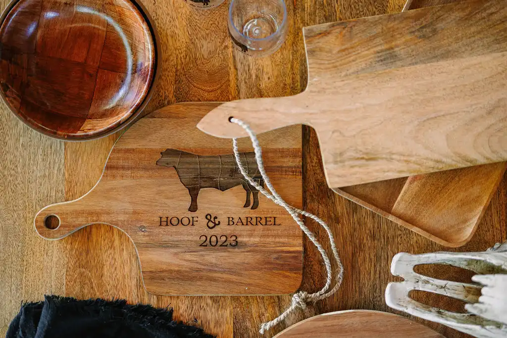 Hoof and Barrel menu