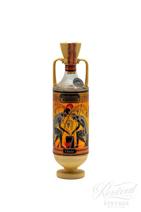 ouzounis amphora brandy Brandy Ouzounis Amphora vintage sealed