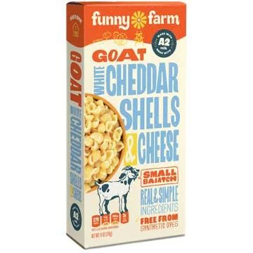 White Cheddar Goat Cheese and Shells