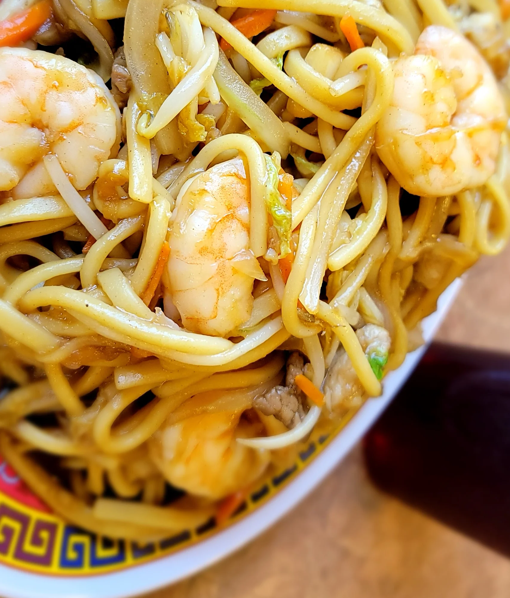 The best Shrimp Lo Mein in Omaha 