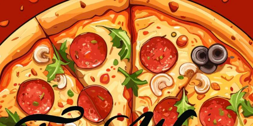 Delicious pepperoni pizza for National Pizza Month