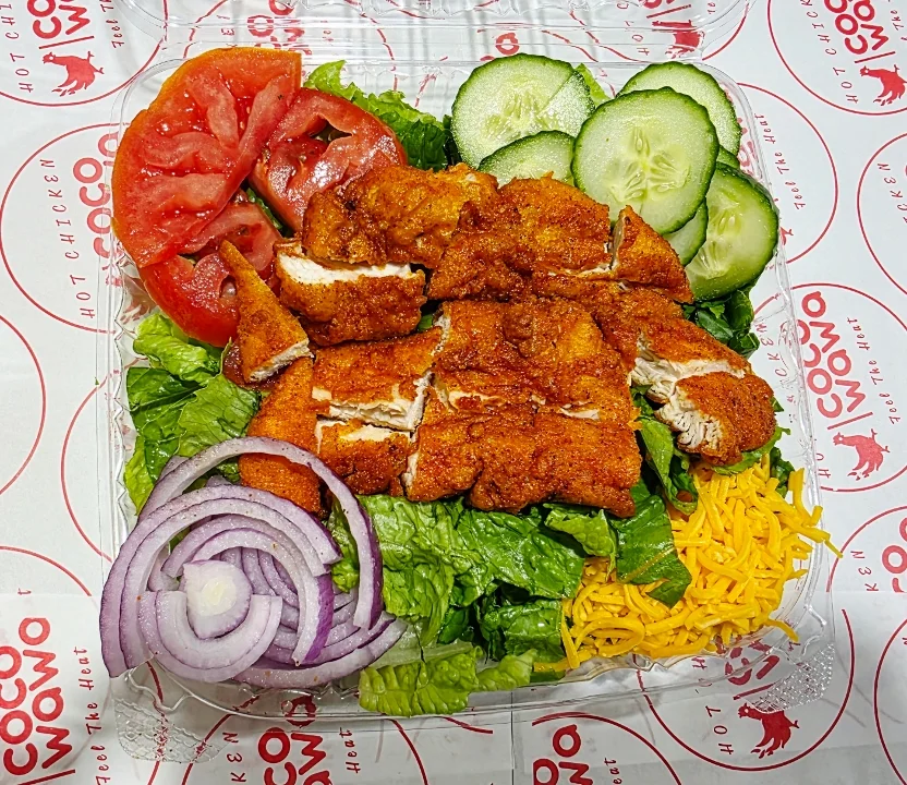 Crispy Chicken Garden Salad