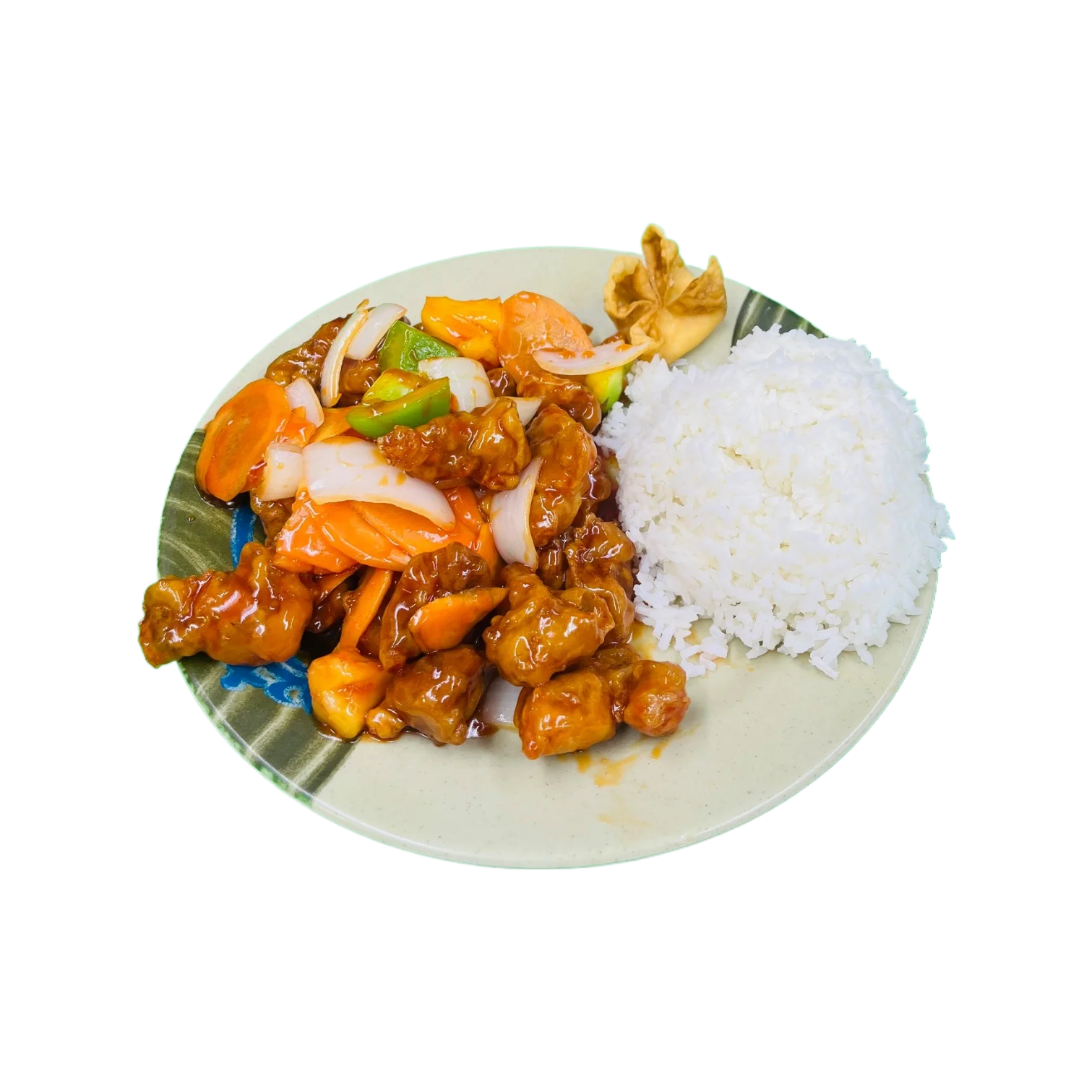 Sweet & Sour Chicken (Lunch)                     (L) 甜酸鸡
