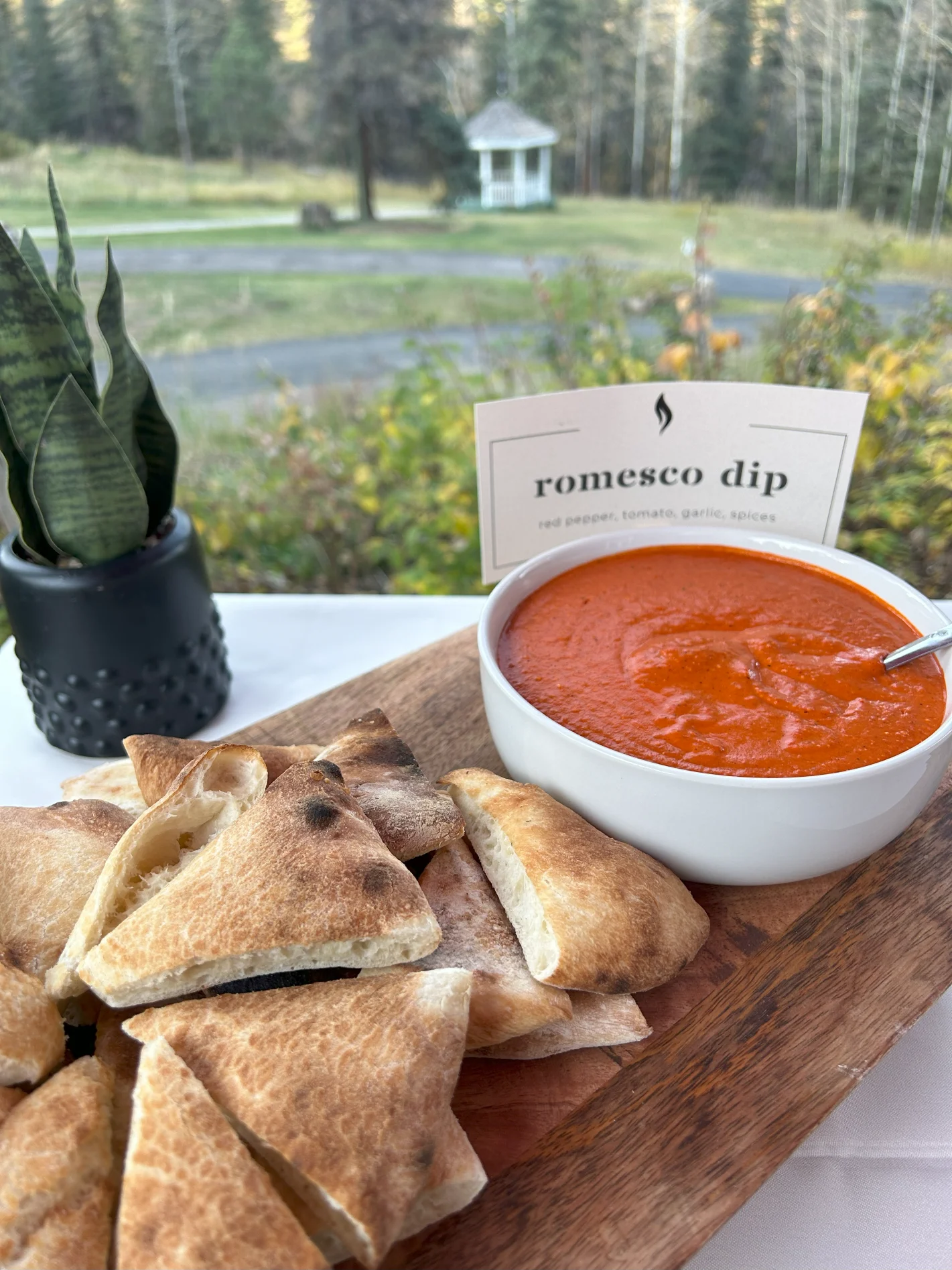 Flatbread & Romesco