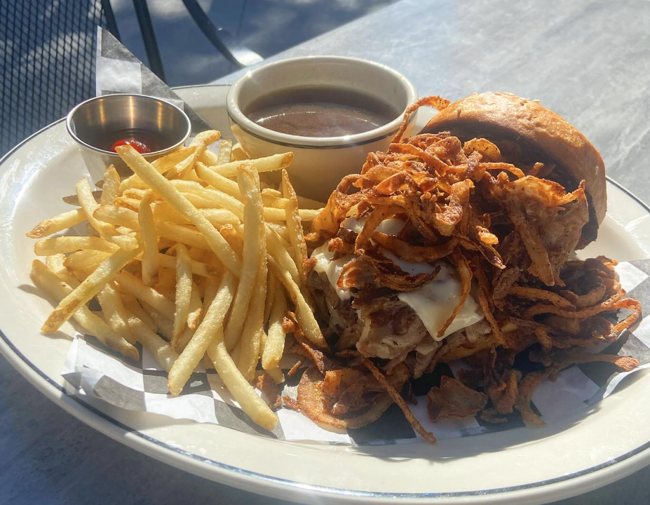 Prime Rib Sandwich at The James