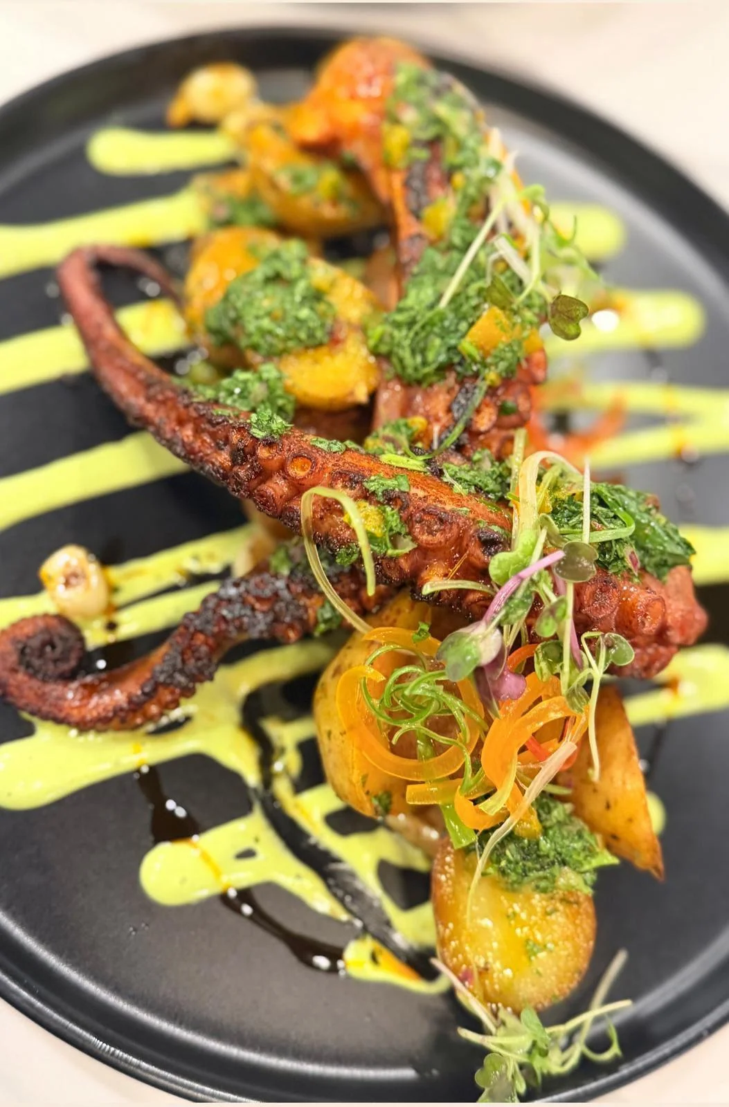 pulpo anticuchero