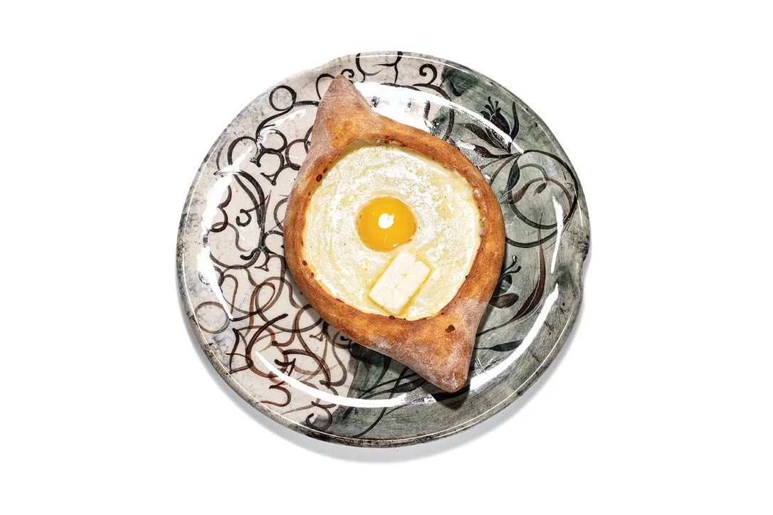 Chama Mama in Grub Street: Adjaruli khachapuri