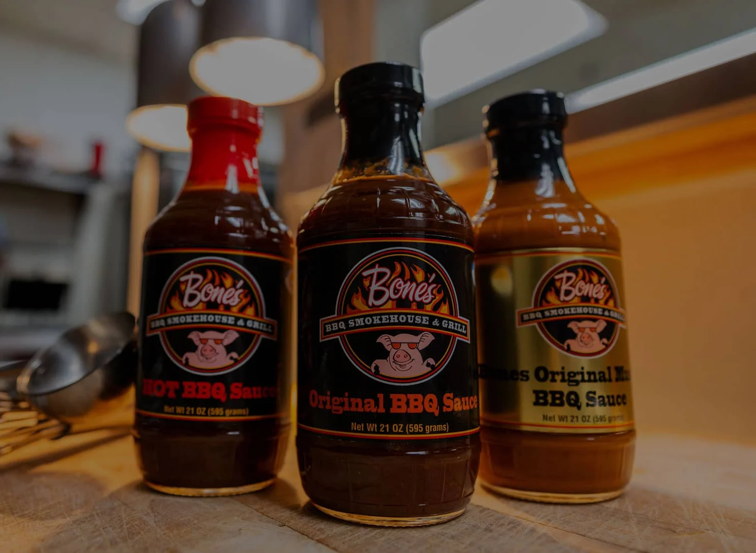 Bones BBQ Sauce Trio
