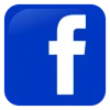Facebook logo in blue square icon