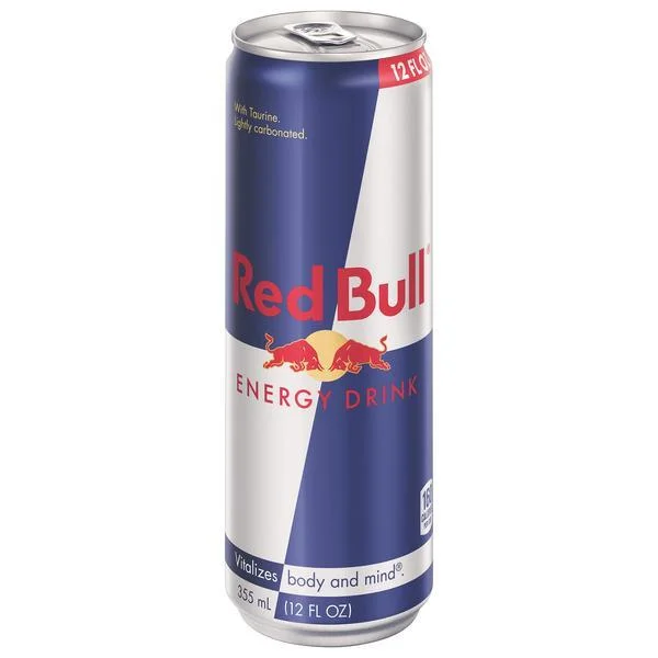 Red Bull Energy Drink, 114mg Caffeine, 12 fl. oz. Can